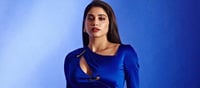 Janhvi Kapoor Teases In Blue - Hot Pics